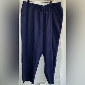 Only Necessities Women's Navy Blue Pants